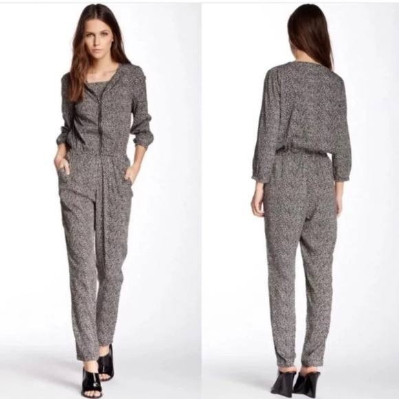 W118 by Walter Baker Leopard Jumpsuit - Picture 1 of 5